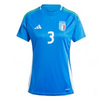 Camiseta Italia Federico Dimarco #3 Primera Equipación para mujer Eurocopa 2024 manga corta